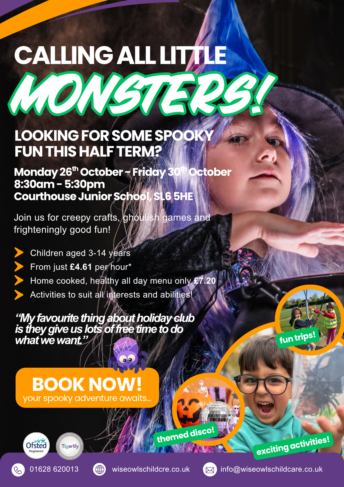Wise Owls October Half Term Holiday Club